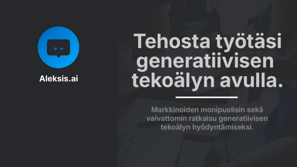 Aleksis.ai yritysilme, logo, grafiikka