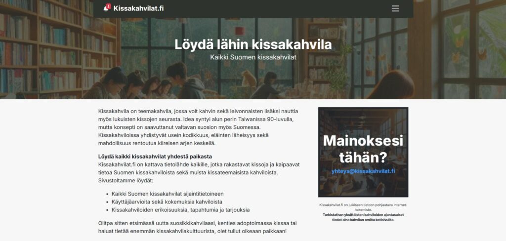 Kissakahvilat.fi