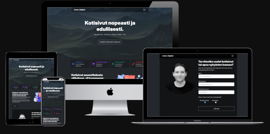 Kotisivut Yritykselle | Aatos Digital